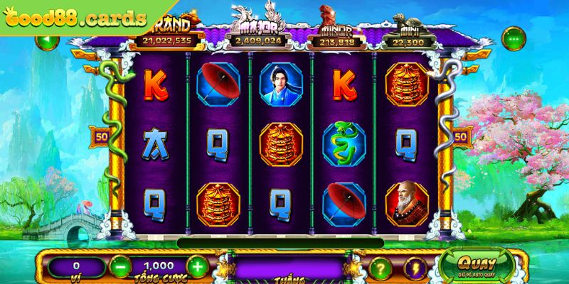 Nổ Hũ Thanh Xà Bạch Xà GOOD88 - Nơi Vàng Rơi Như Mưa 2 Cảm hứng của trò chơi nổ hũ thanh xà bạch xà